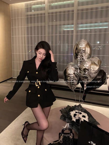 Mature Royal Sister Xiaoxiangfeng Casual Fashion Suit Set Autumn and Winter Women's Wear 2023 New Temperament Ladies Two-piece Set