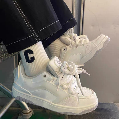 Original niche jelly mint fun design German training shoes men's ulzzang trend gradient color contrast sports shoes