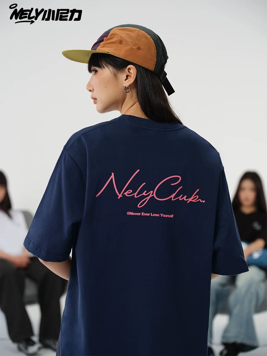 American cartoon cat print round neck short sleeve men and women summer 2025 couple pure cotton t-shirt half sleeve bottoming shirt trend