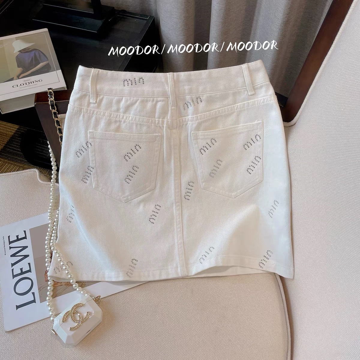 2023 summer new fashion temperament slim high-waist skirt