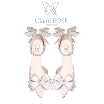 Princess Claire Rose Coronation Gift Box – Crystal Stiletto Heels; a Birthday Gift for Girls (Ideal for 18th Coming-of-Age Celebrations)