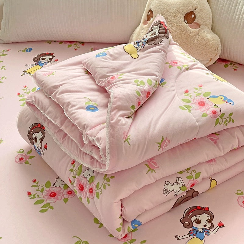 Class A soybean fiber knitted cotton summer cool quilt machine washable summer children's thin quilt spring and autumn summer air conditioning quilt