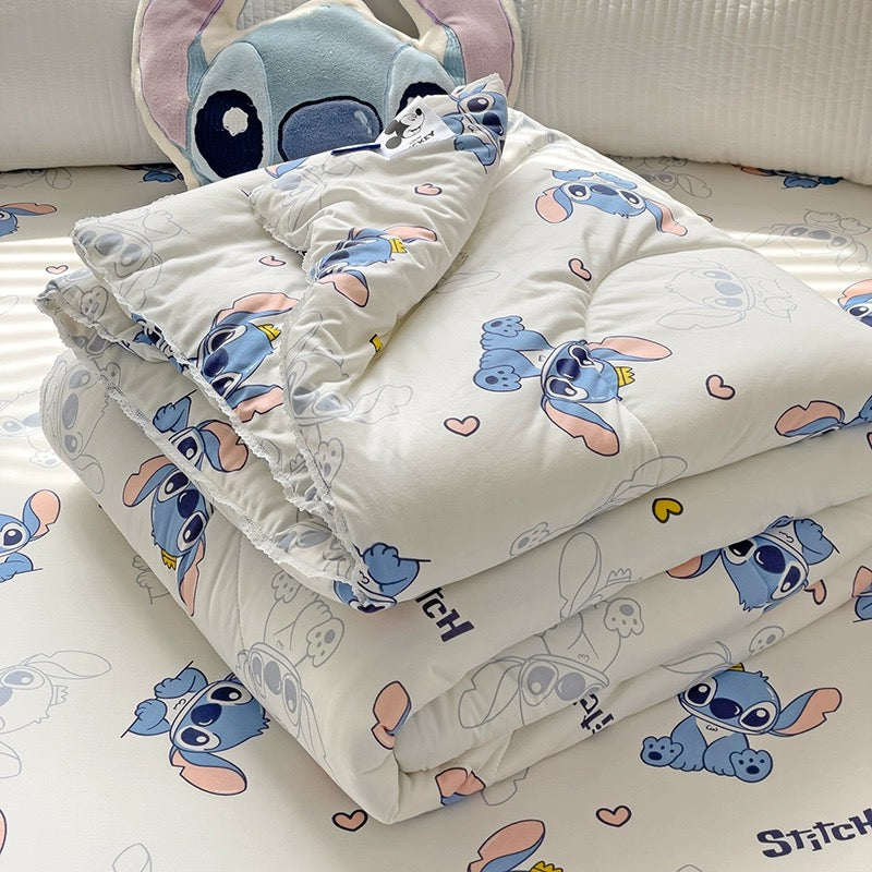 Class A soybean fiber knitted cotton summer cool quilt machine washable summer children's thin quilt spring and autumn summer air conditioning quilt
