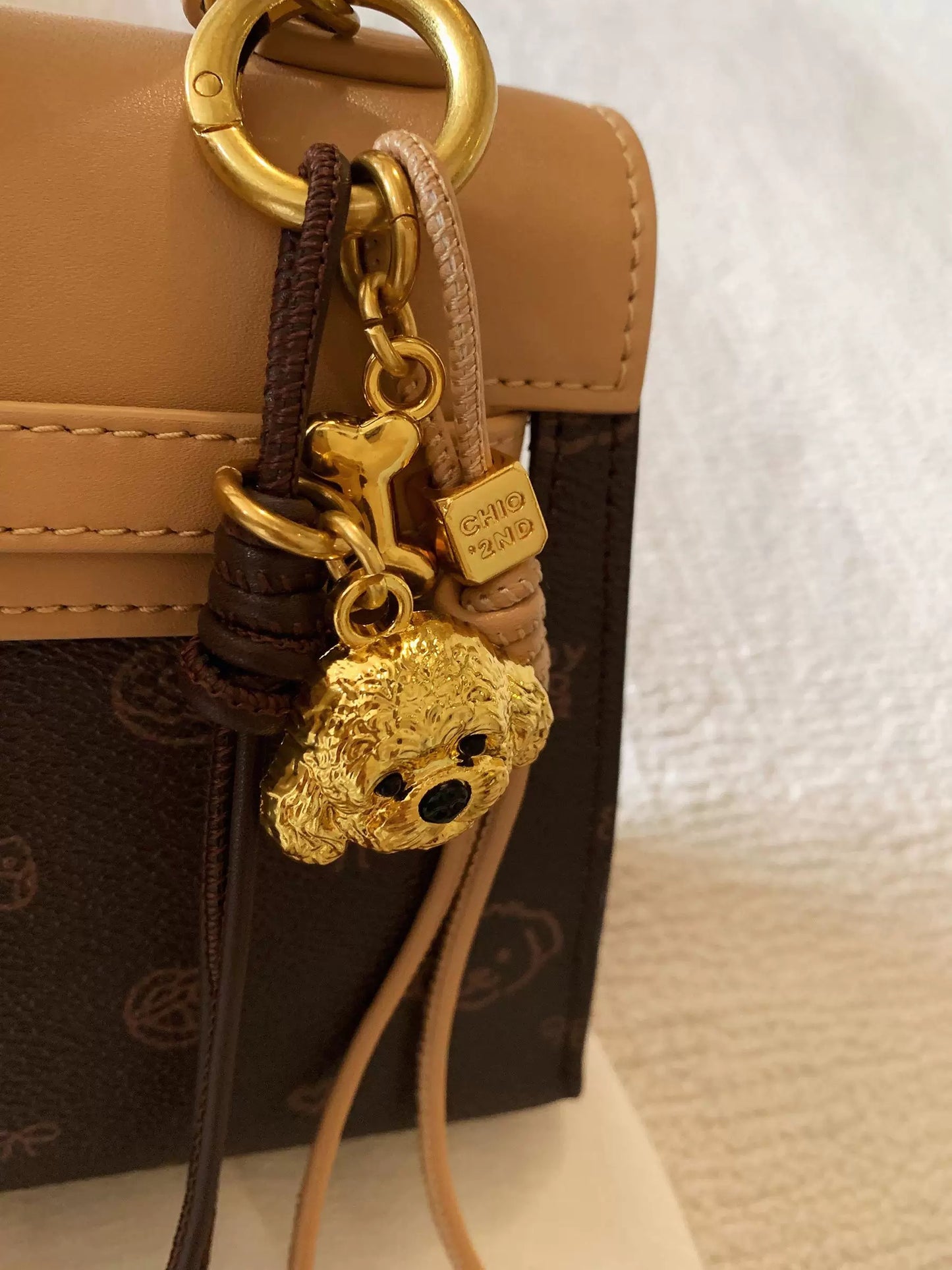 Nanfeng Chio2nd Bread Puppy Minuet Kelly Bag Women's High-end Commuter Handbag Crossbody