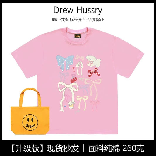 drew American trendy brand Crayon Shin-chan short-sleeved T-shirt men and women ins loose summer heavy cotton casual couple outfit