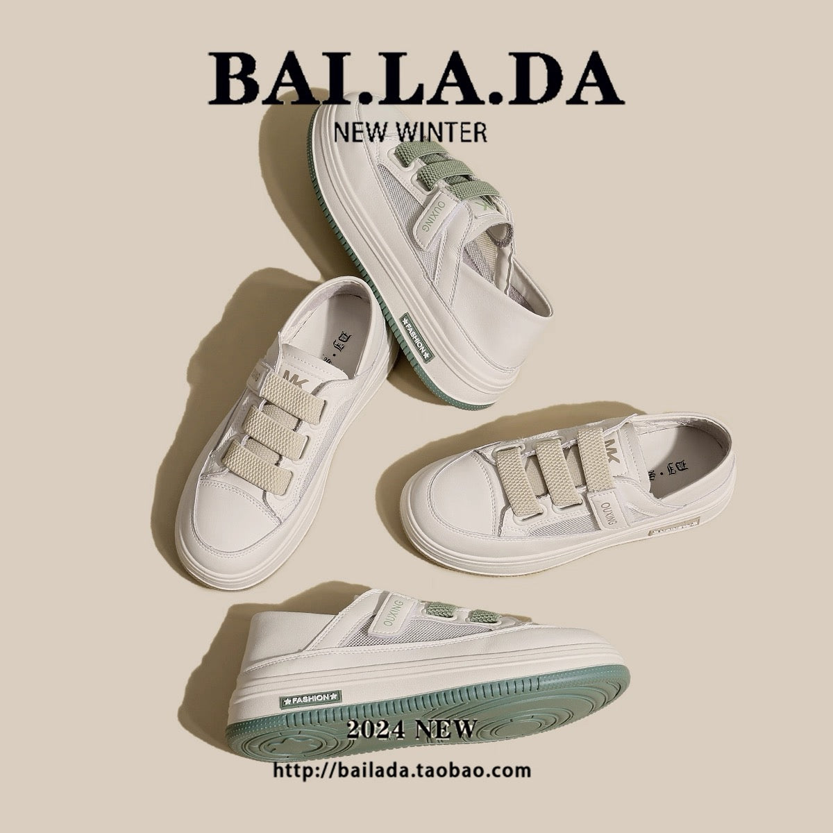 Hot-selling breathable slip-on white shoes for women 2025 spring new style two-wear summer thick sole mesh thin summer style
