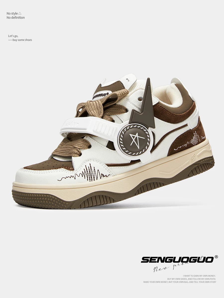Senguoguo [New Year's Day new products on shelves] original design/shoes men's trendy shoes new niche versatile sneakers for menu