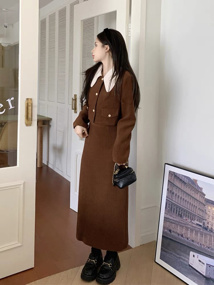 Plus size corduroy clearance skirt coat