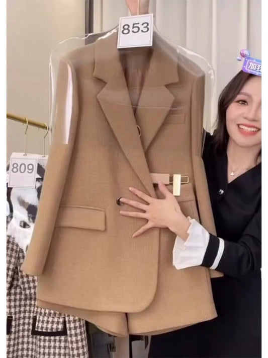 2023 new women's clothing, small Internet celebrity, elegant lady's autumn clothing, high-end small fragrance suit, professional suit