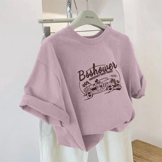 Foreign trade cut label tail order ~ counter withdrawal American trend summer short-sleeved T-shirt men and women pure cotton loose versatile