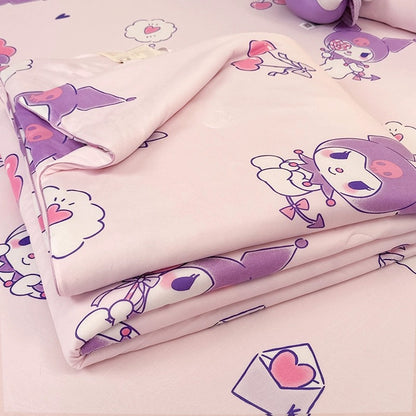 Class A soybean fiber knitted cotton summer cool quilt machine washable summer children's thin quilt spring and autumn summer air conditioning quilt