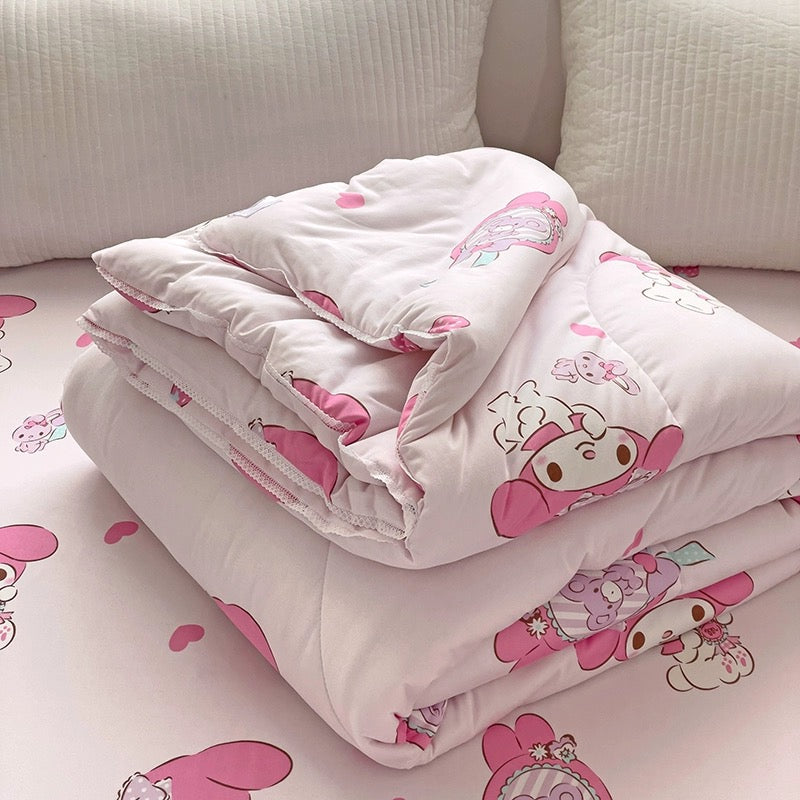 Class A soybean fiber knitted cotton summer cool quilt machine washable summer children's thin quilt spring and autumn summer air conditioning quilt