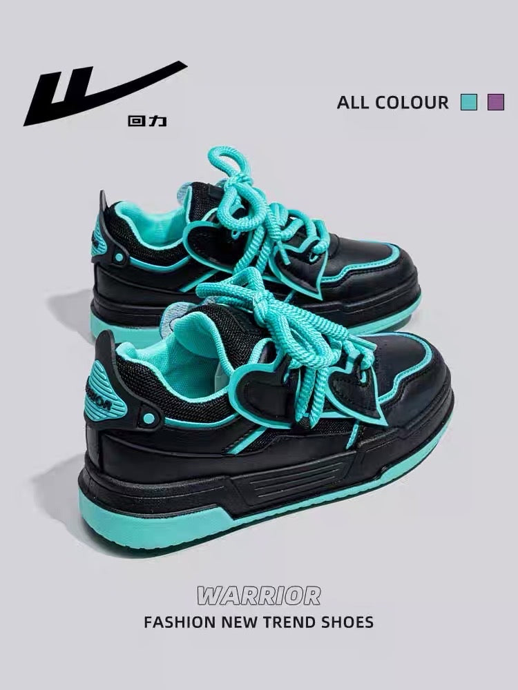 Pull back women's shoes small black shoes 2023 spring and autumn new niche original small love thick-soled sports casual sneakers women