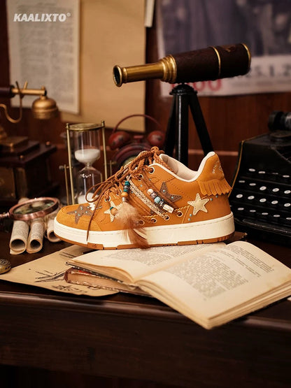 Kaalixto Tang Detective 1900 co-branded star shoes authentic new national trend casual niche all-match round-toe sneakers