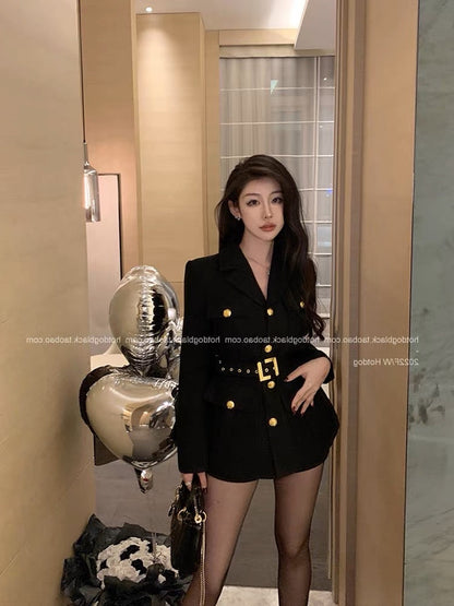 Mature Royal Sister Xiaoxiangfeng Casual Fashion Suit Set Autumn and Winter Women's Wear 2023 New Temperament Ladies Two-piece Set
