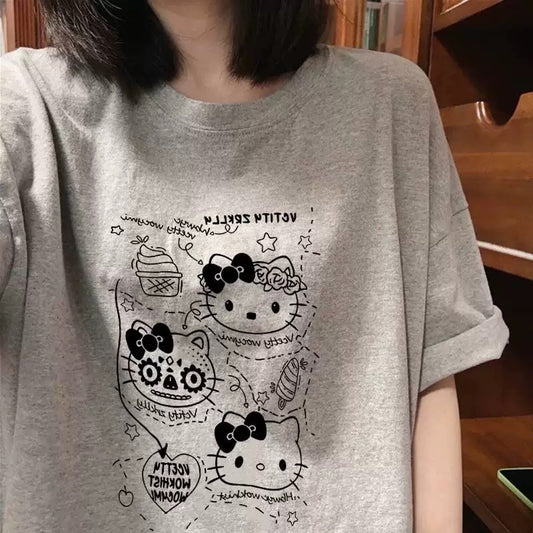 Foreign trade cut label tail order ~ counter withdrawal American trend summer short-sleeved T-shirt men and women pure cotton loose versatile