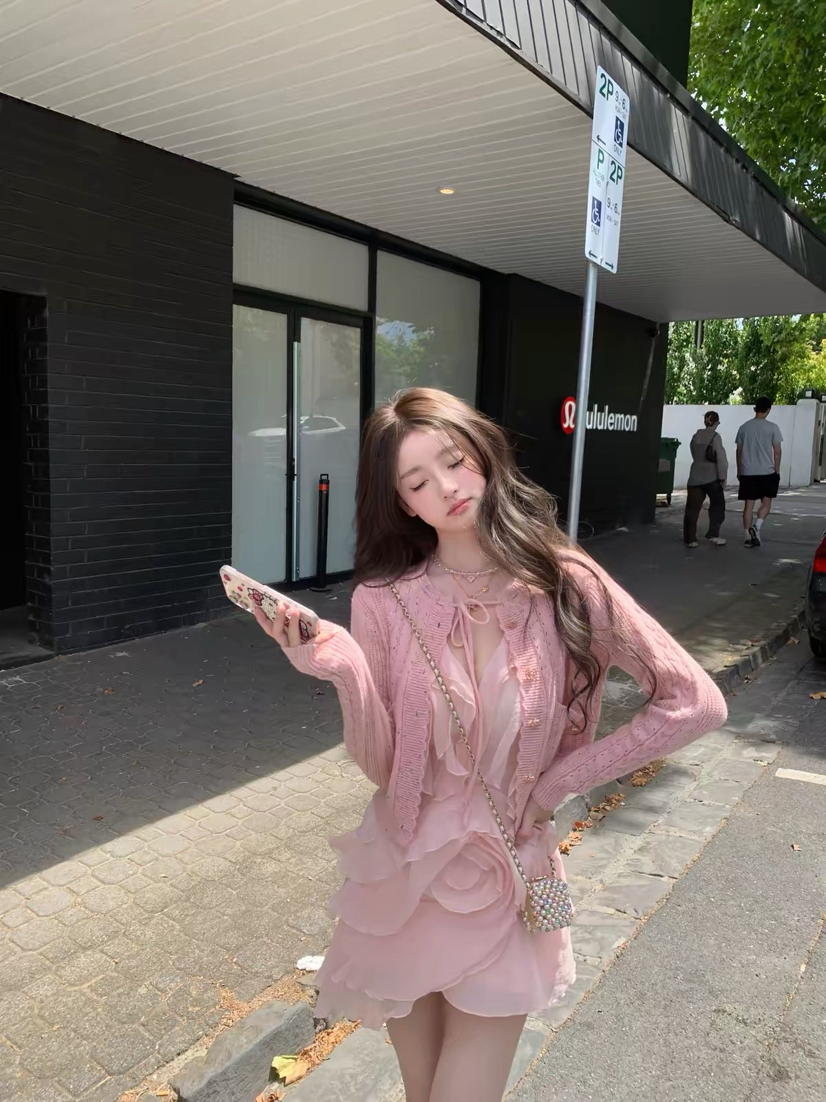 Your Llan [French Rose] Ethereal Ruffled Dress – Spring New Arrival with an Atmospheric, Dreamy Vibe
