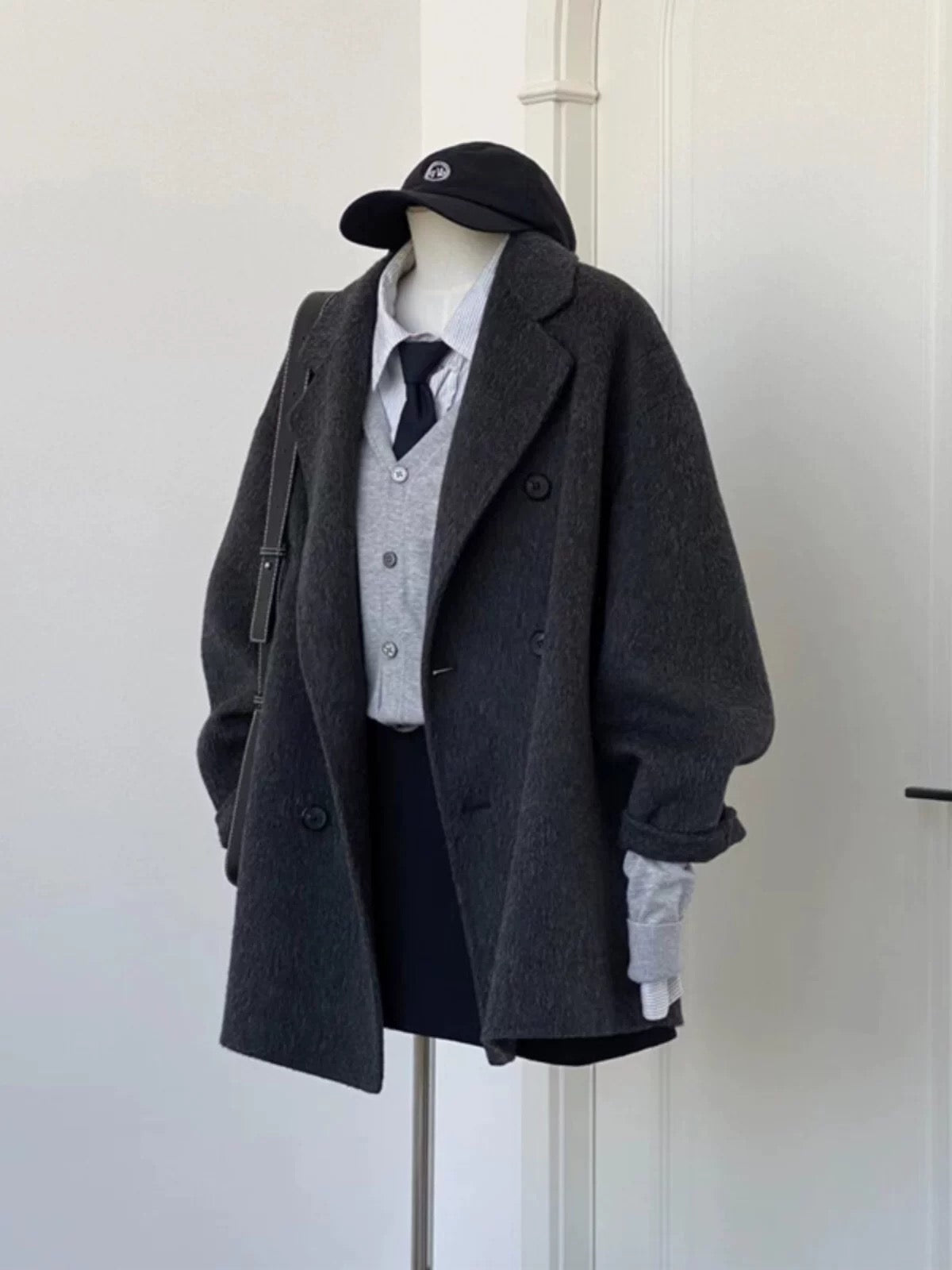 Suit woolen coat women's short 2024 autumn and winter new woolen coat winter small Korean style high-end