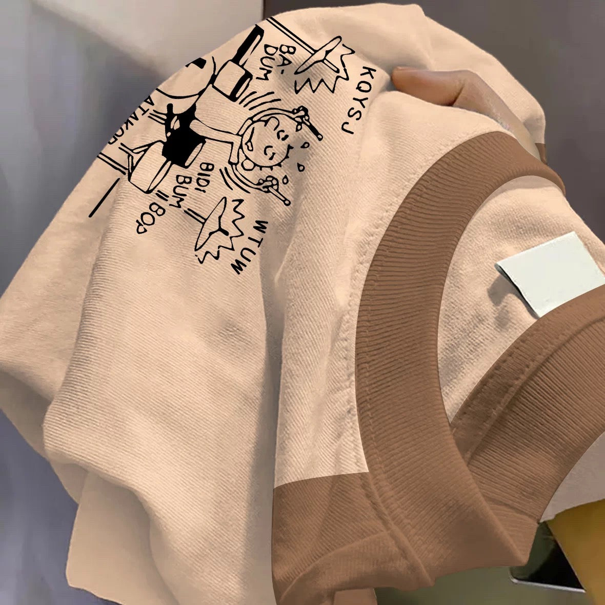 Foreign trade cut label tail order ~ counter withdrawal American trend summer short-sleeved T-shirt men and women pure cotton loose versatile ) (Copy 13)