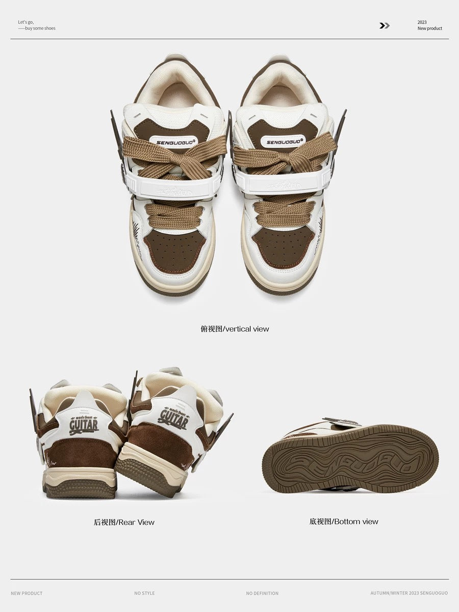 Senguoguo [New Year's Day new products on shelves] original design/shoes men's trendy shoes new niche versatile sneakers for menu