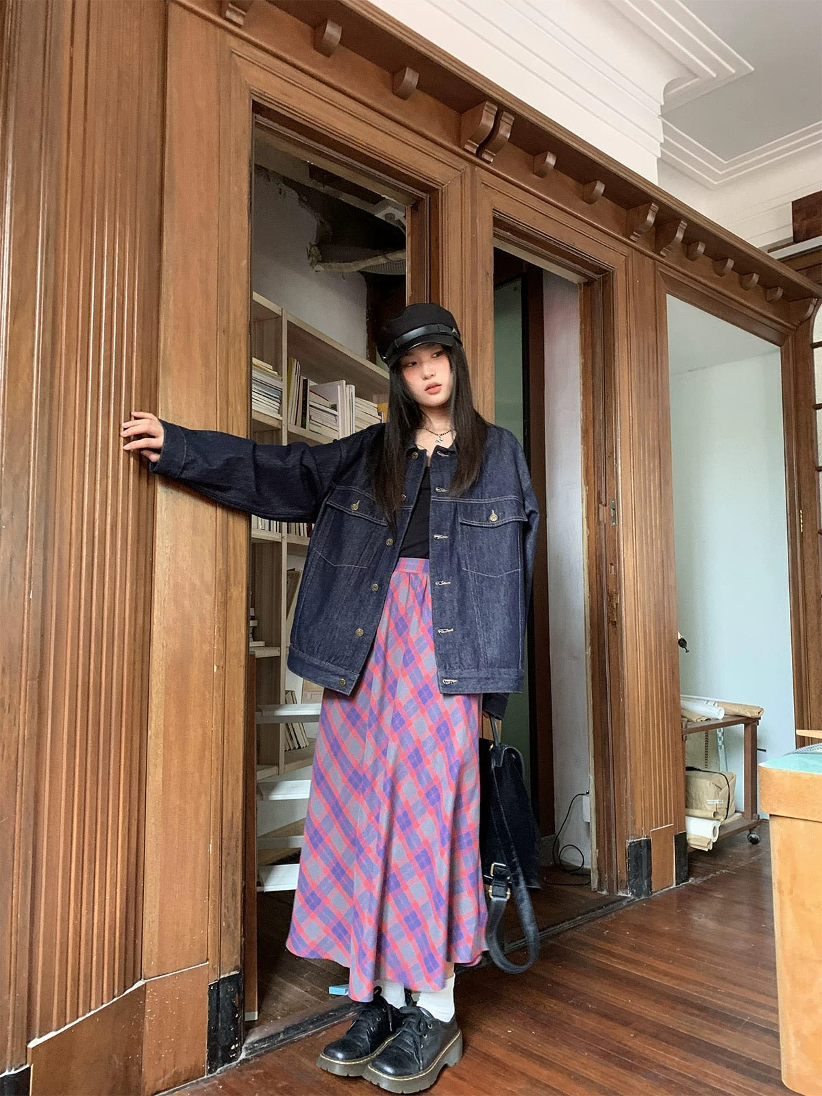 Hello Canon Loose Denim Jacket Women's Early Autumn 2024 New Small Design Lazy BF Style Top