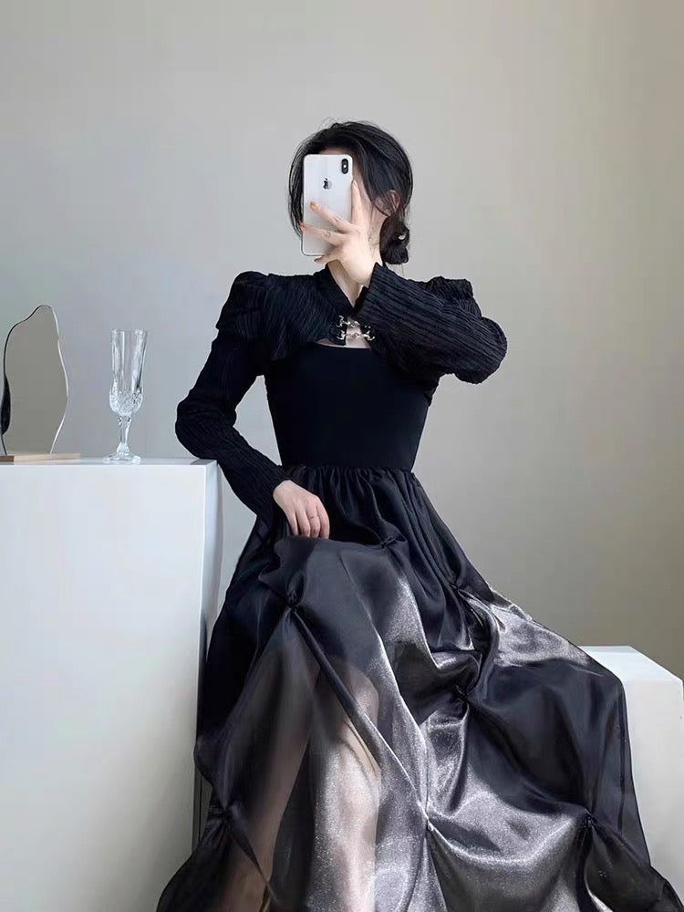 New autumn clothing, a complete set of women's clothing suits, new fashion, foreign style, high-end temperament, salt-based wear, Internet celebrity two-piece set