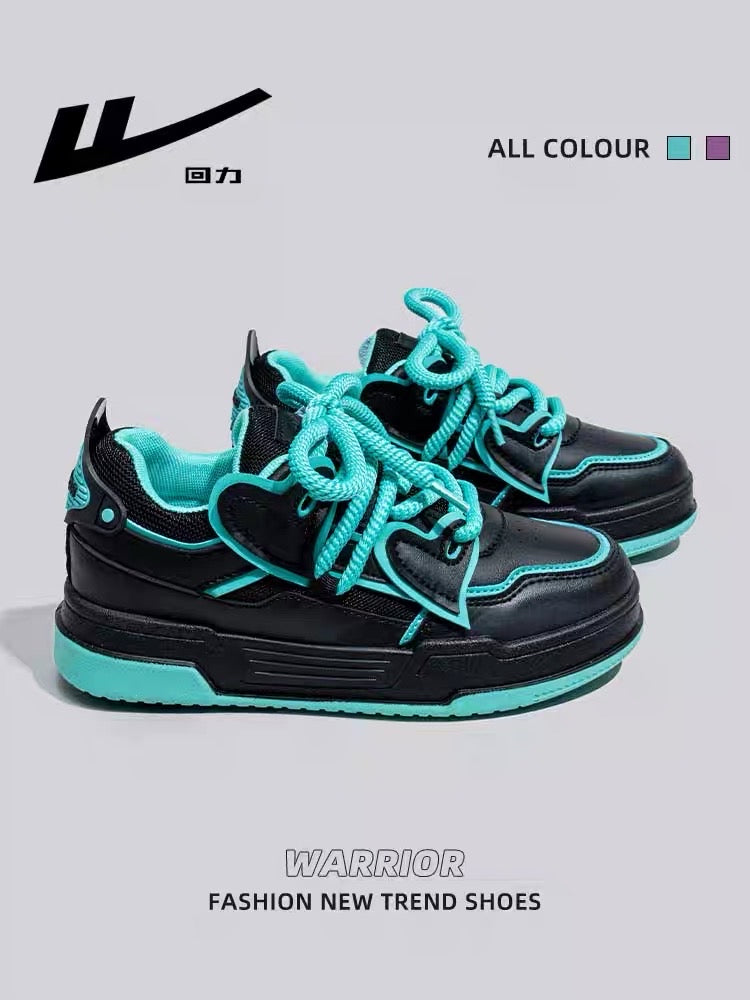 Pull back women's shoes small black shoes 2023 spring and autumn new niche original small love thick-soled sports casual sneakers women