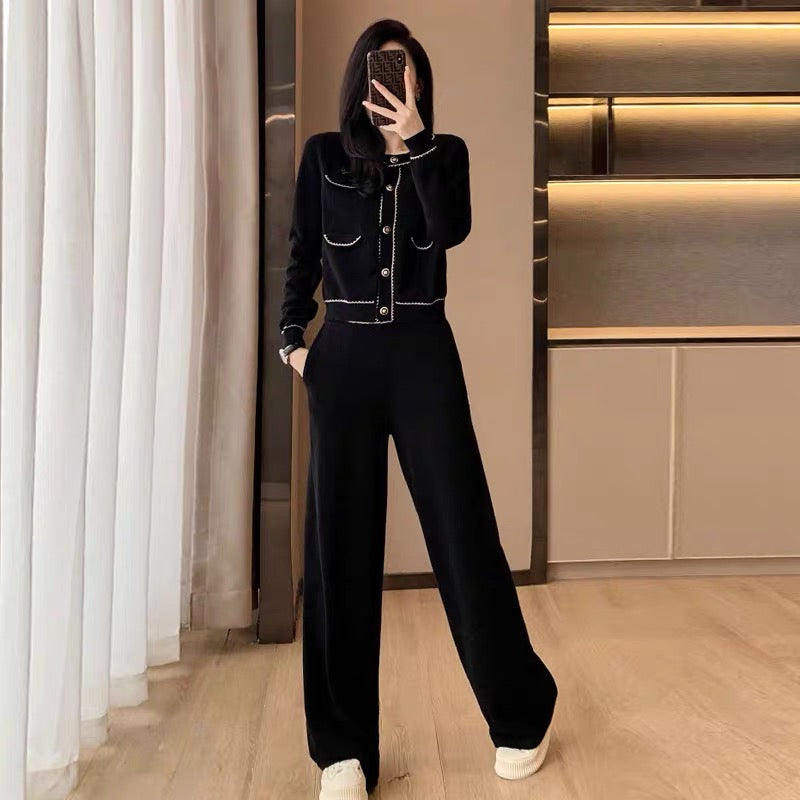 Xiaoxiangfeng Knitted Suit Women's 2023 Autumn and Winter New High-end –  Lee Nhi Boutique
