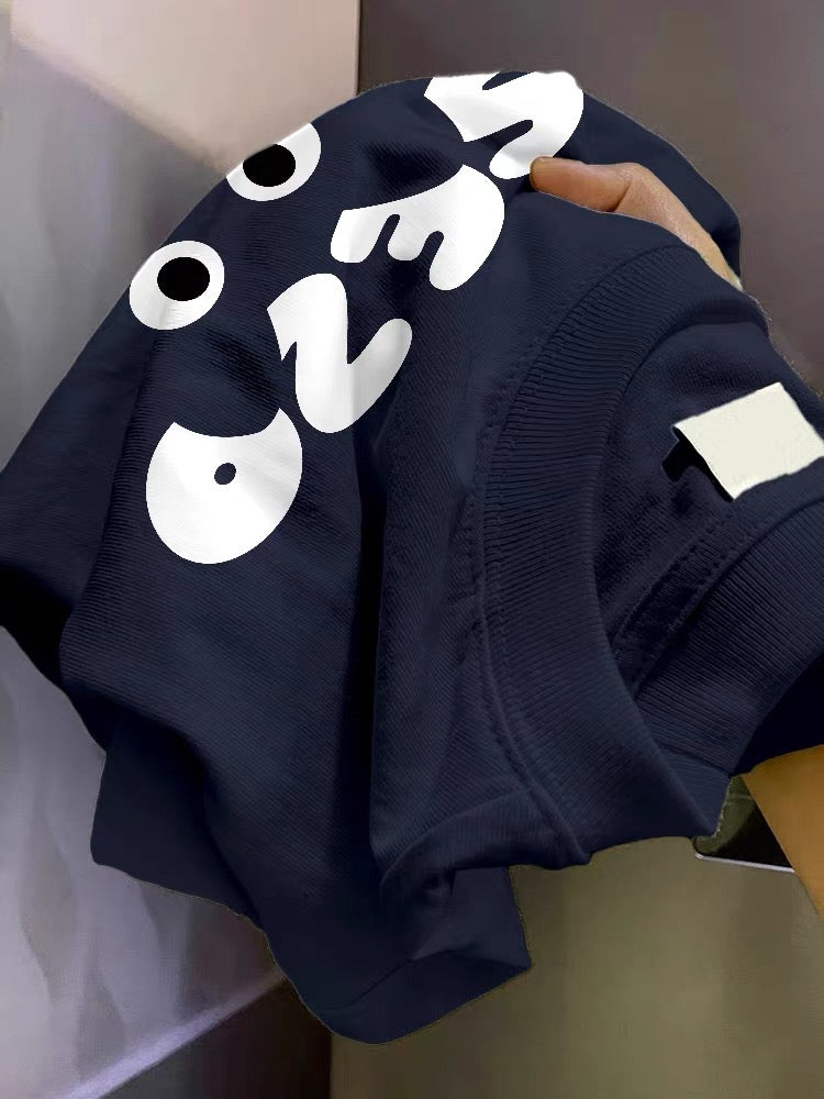 Foreign trade cut label tail order ~ counter withdrawal American trend summer short-sleeved T-shirt men and women pure cotton loose versatile