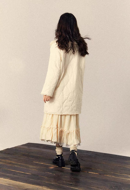 [Leakage Pickup] Loss clearance, limited to 10 pieces per day, this year’s hottest cotton clothing 2022 doll collar coat for women in autumn and winter V1155