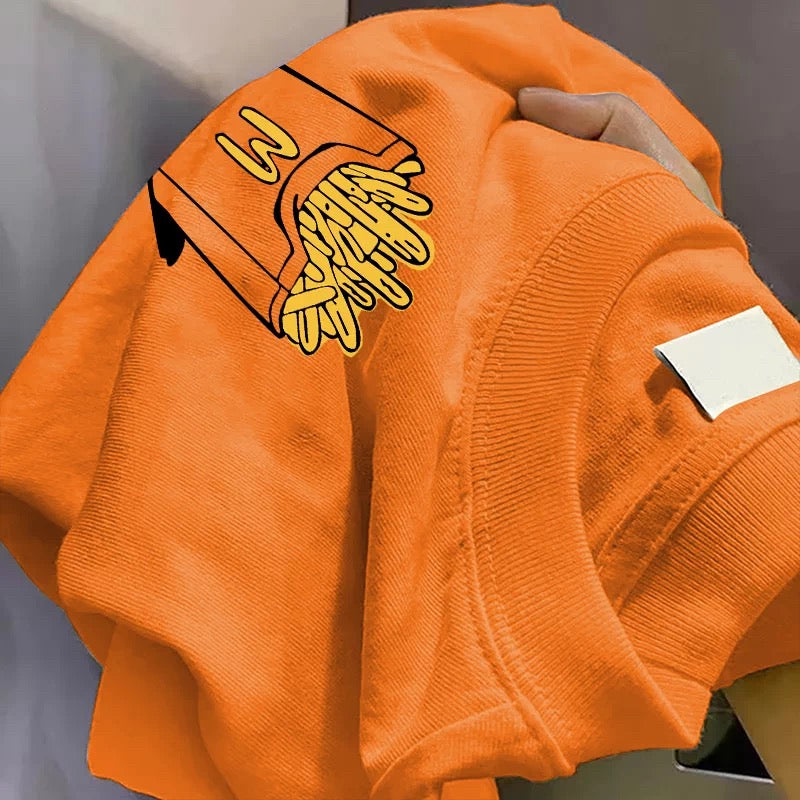 Foreign trade cut label tail order ~ counter withdrawal American trend summer short-sleeved T-shirt men and women pure cotton loose versatile