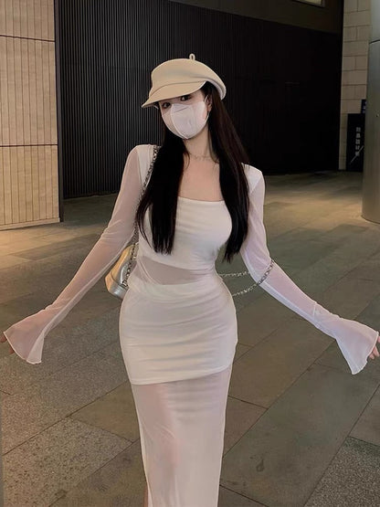 MOXI summer net red two-piece suit age reduction pure desire fashionable fashion foreign style skirt suit female