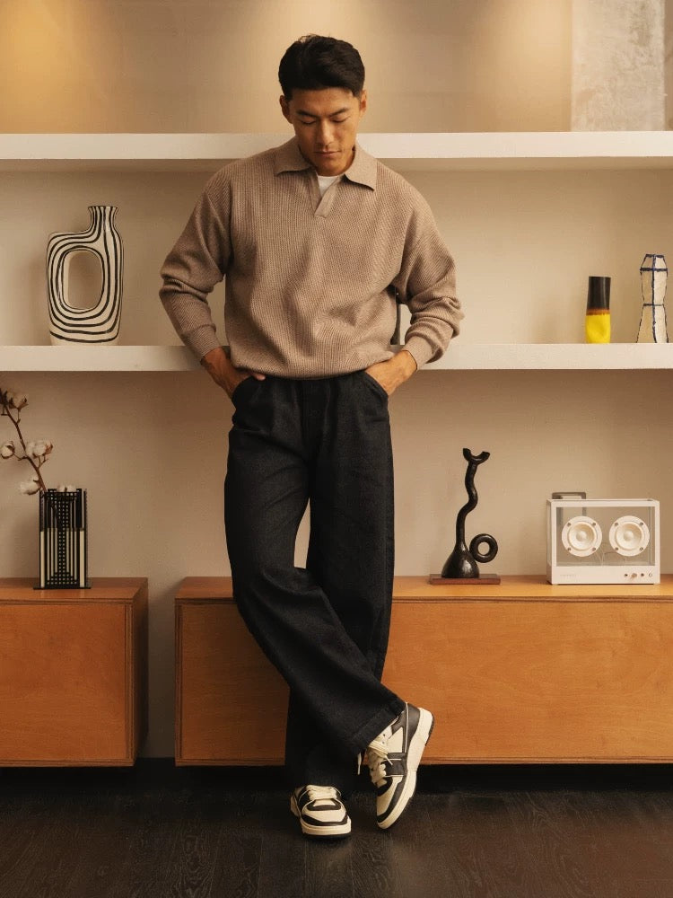 "Brand Classic" FOOT INDUSTRY Foot Industry 90s Sneakers Casual Shoes Black and White Sports Leisure