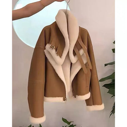 2023 winter new Haining fur women's young temperament and high-end fur one-piece fox fur coat