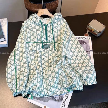 High-end sense of small fragrance casual sports sunscreen suit men and women summer fashion foreign style age-reducing two-piece suit