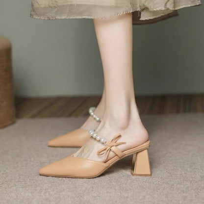 French style non-tiring sandals 2023 new summer fairy style Baotou sandals with skirt and strappy high heels