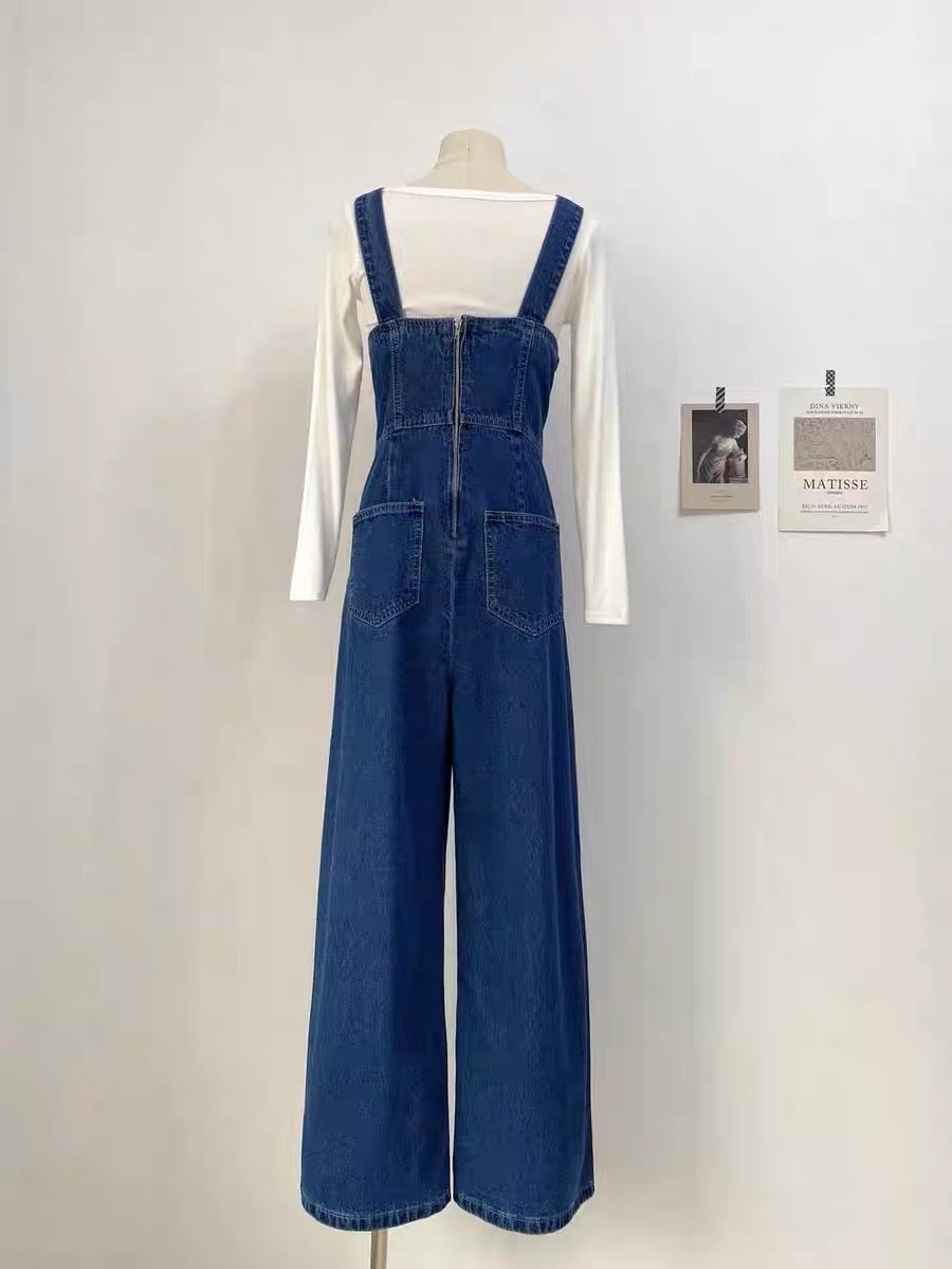 Plus Sizes Jeans Suspenders Sexy Women Sleeveless Blue Bodycon Casual Denim  Overalls Rompers - Jumpsuits, Playsuits & Bodysuits - AliExpress
