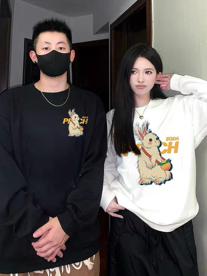 Different couple sweatshirt autumn and winter 2023 new style early autumn super hot special high-end outer suit for men (N0217)