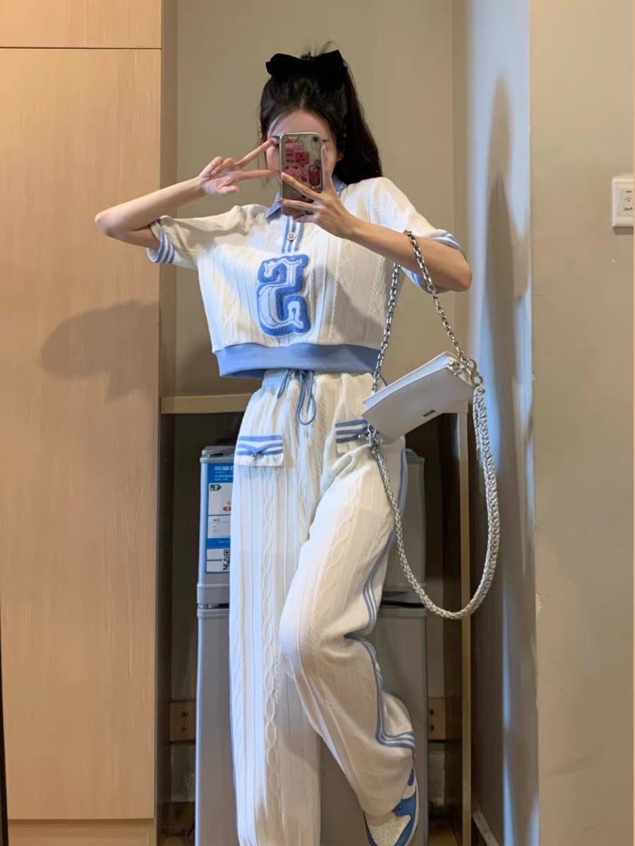 [Fan Welfare] Xiaoxiangfeng suit for women spring 2023 new small casual sports high-end two-piece set