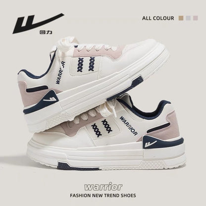 Pull back small white shoes women 2023 autumn new college style casual all-match sneakers thick bottom sports soft bottom shoes women