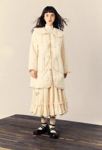 [Leakage Pickup] Loss clearance, limited to 10 pieces per day, this year’s hottest cotton clothing 2022 doll collar coat for women in autumn and winter V1155