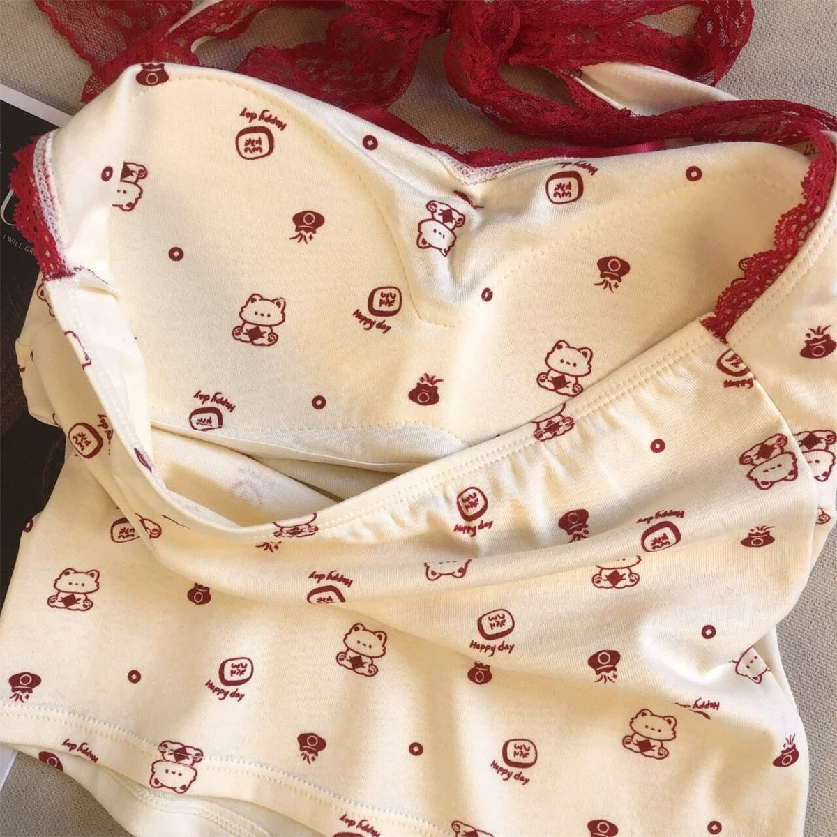 Jade Closet direct store recommendation ~ sweet and spicy style petite bow tie with chest pad halter vest for women