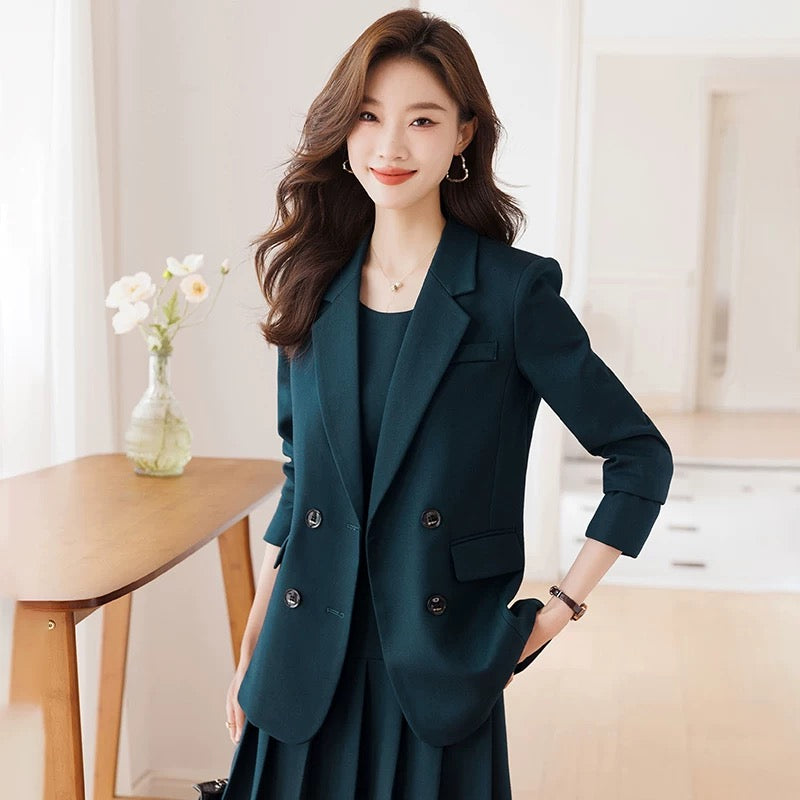 Suit suit for women 2024 new style professional temperament goddess style workplace high-end fashion suit jacket skirt spring and autumn