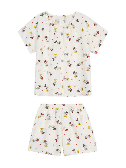 Xinbangbang 2024 new style wearable home clothes for students, comfortable and breathable short-sleeved pajamas set for women in summer