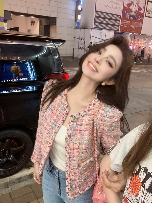 Lilylikes "Elysees Handmade Treasure Xiaoxiang" 30+ yarn heavy weaving Xiaoxiang vest jacket