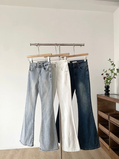 Women's 2025 Summer New Korean Style Versatile Casual Long Pants - High Waist, Shaping, and High-Waisted