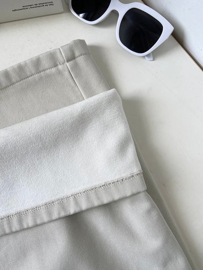 Women's high-waisted, fleece-lined, thickened denim wide-leg pants with belt, new winter style for 2025, Korean style, versatile, trendy outerwear.