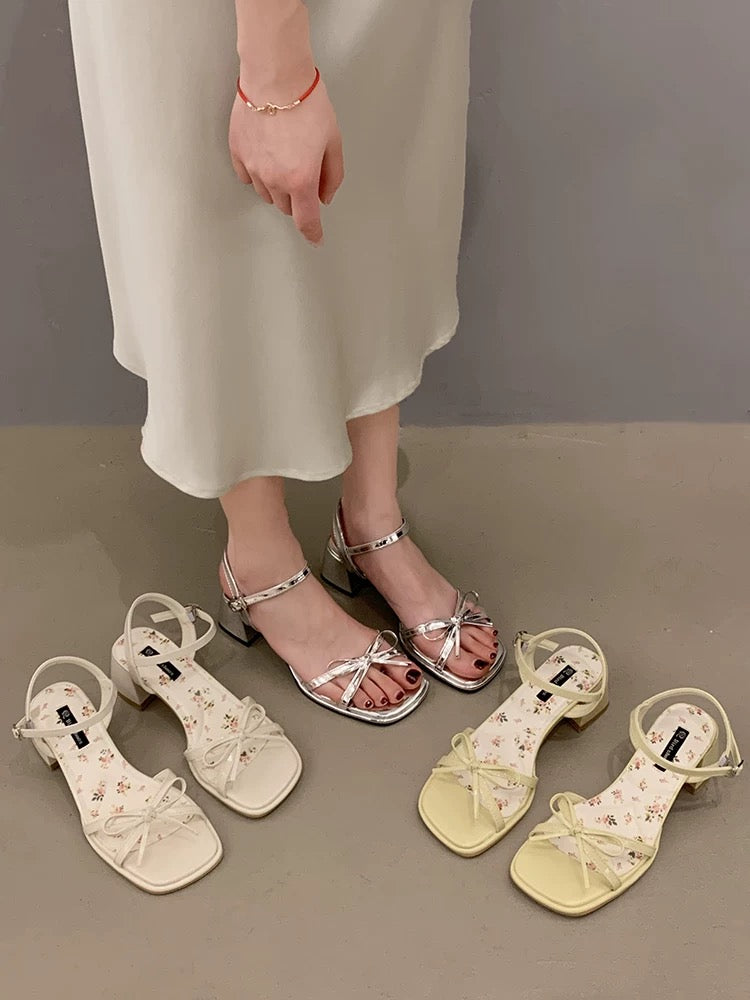 Jiabu fake sandals for women 2025 new summer super hot beautiful versatile not tired feet wear with skirt high heels