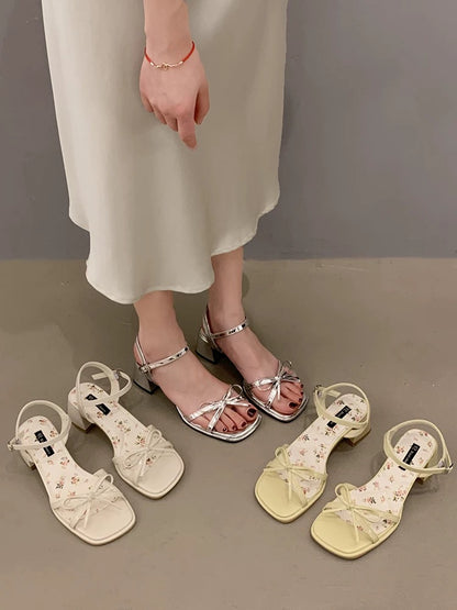 Jiabu fake sandals for women 2025 new summer super hot beautiful versatile not tired feet wear with skirt high heels