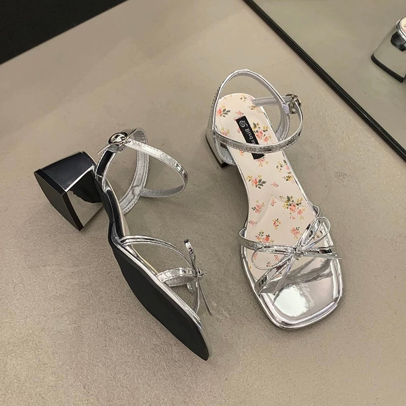 Jiabu fake sandals for women 2025 new summer super hot beautiful versatile not tired feet wear with skirt high heels